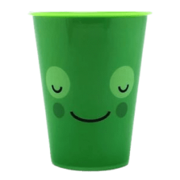 VASO ANIMALES 450 ML VERDE