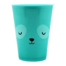 VASO ANIMALES 450 ML TURQUEZA