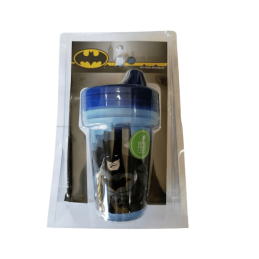 SET 3 VASOS REUSABLES BATMAN