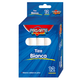 CAJA TIZA BLANCA PROARTE