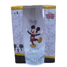 VASO VIDRIO LICENCIA MICKEY